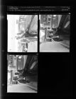 Bill Whedlee and another Man Standing by Car (3 Negatives) (April 29, 1954) [Sleeve 114, Folder d, Box 3]